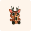 The Deer Plush Cute Version